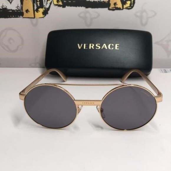 New Versace™ VE2210 5881 Women’s Sunglasses – Stylish & Luxurious